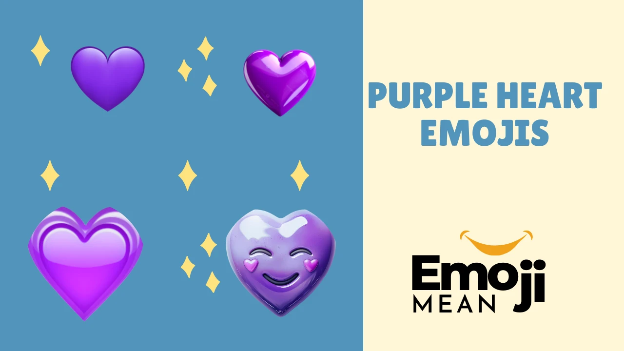 Purple Heart Emoji