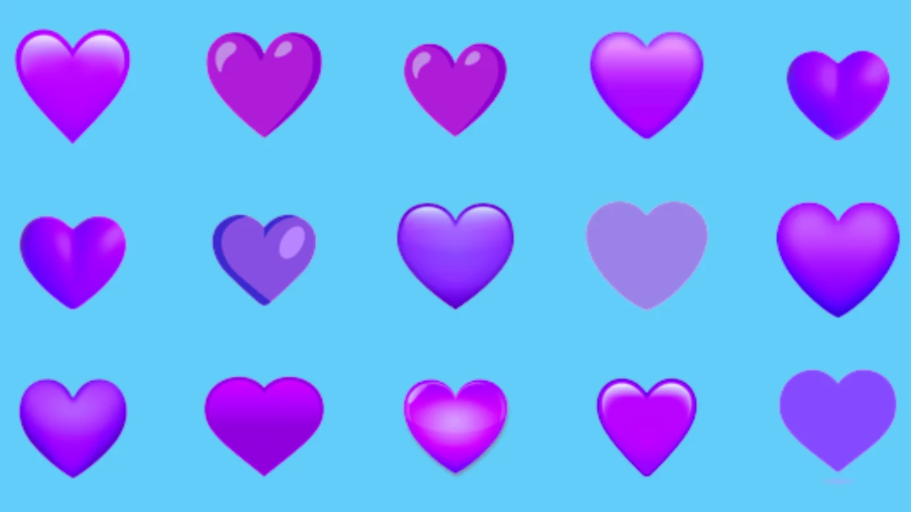 Purple Heart Emoji
