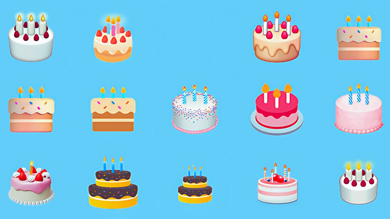 Birthday Cake Emoji