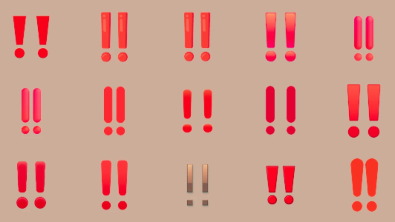 Double Exclamation Mark Emoji